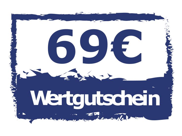 Wertgutschein über 69 Euro